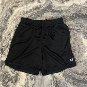 Champion Black Mesh Athletic Shorts